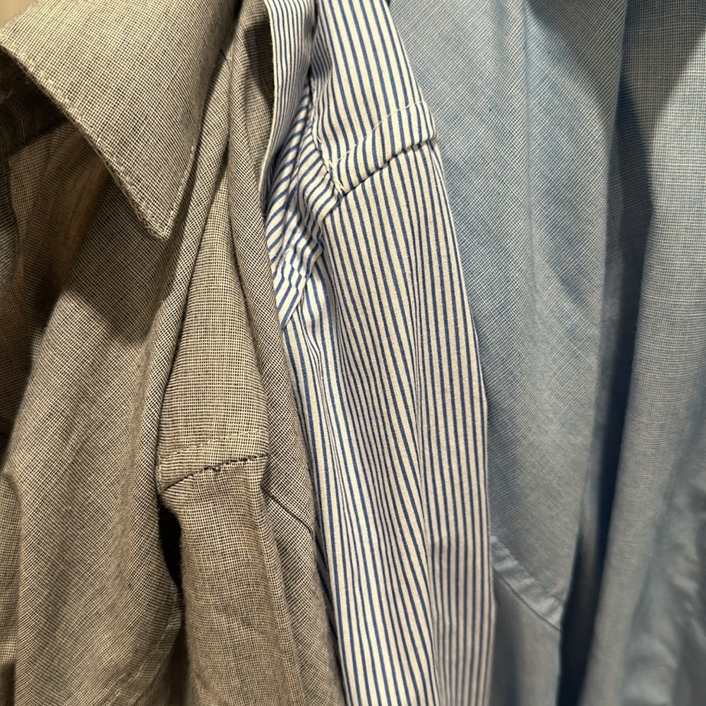 H&M easy iron shirts size small
